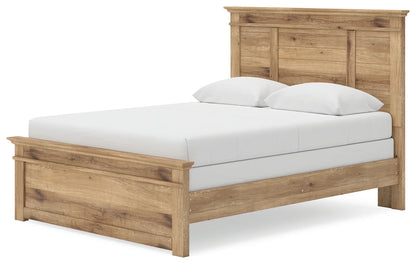 Makidern - Queen Panel Bed - Tan