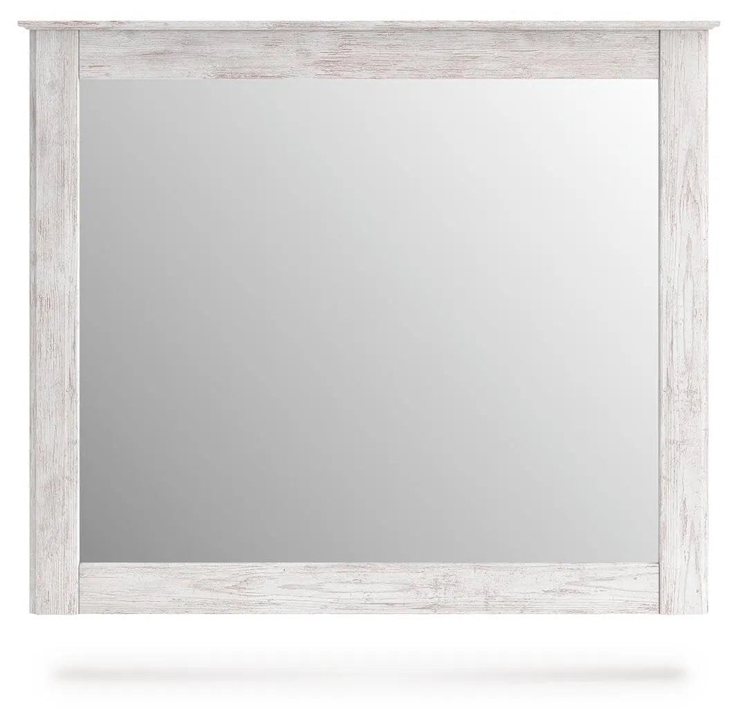 Makidern - Whitewash - Bedroom Mirror