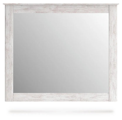 Makidern - Whitewash - Bedroom Mirror