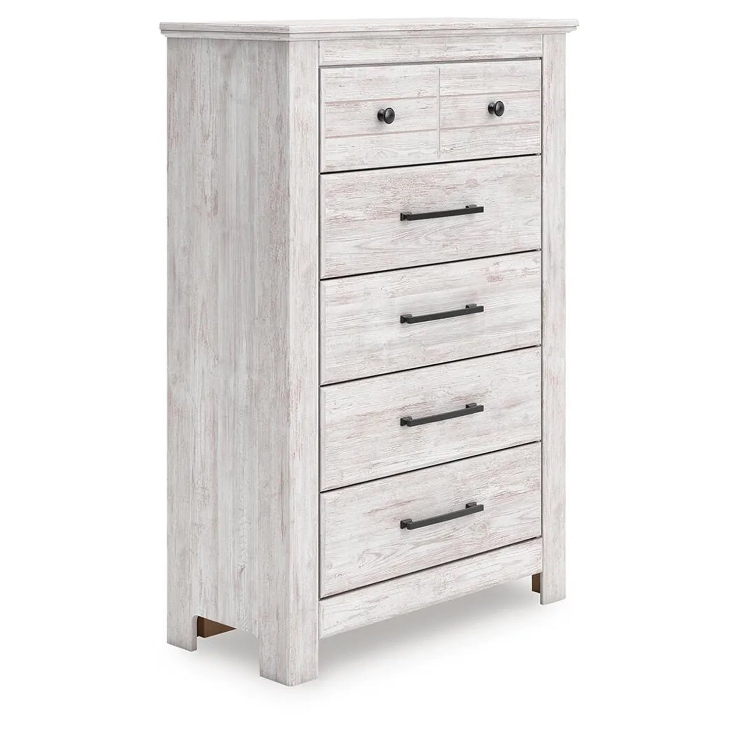 Makidern - Whitewash - Five Drawer Chest