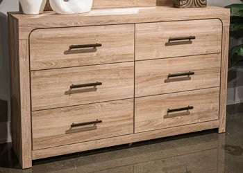 Kinlanni - Tan - Six Drawer Dresser