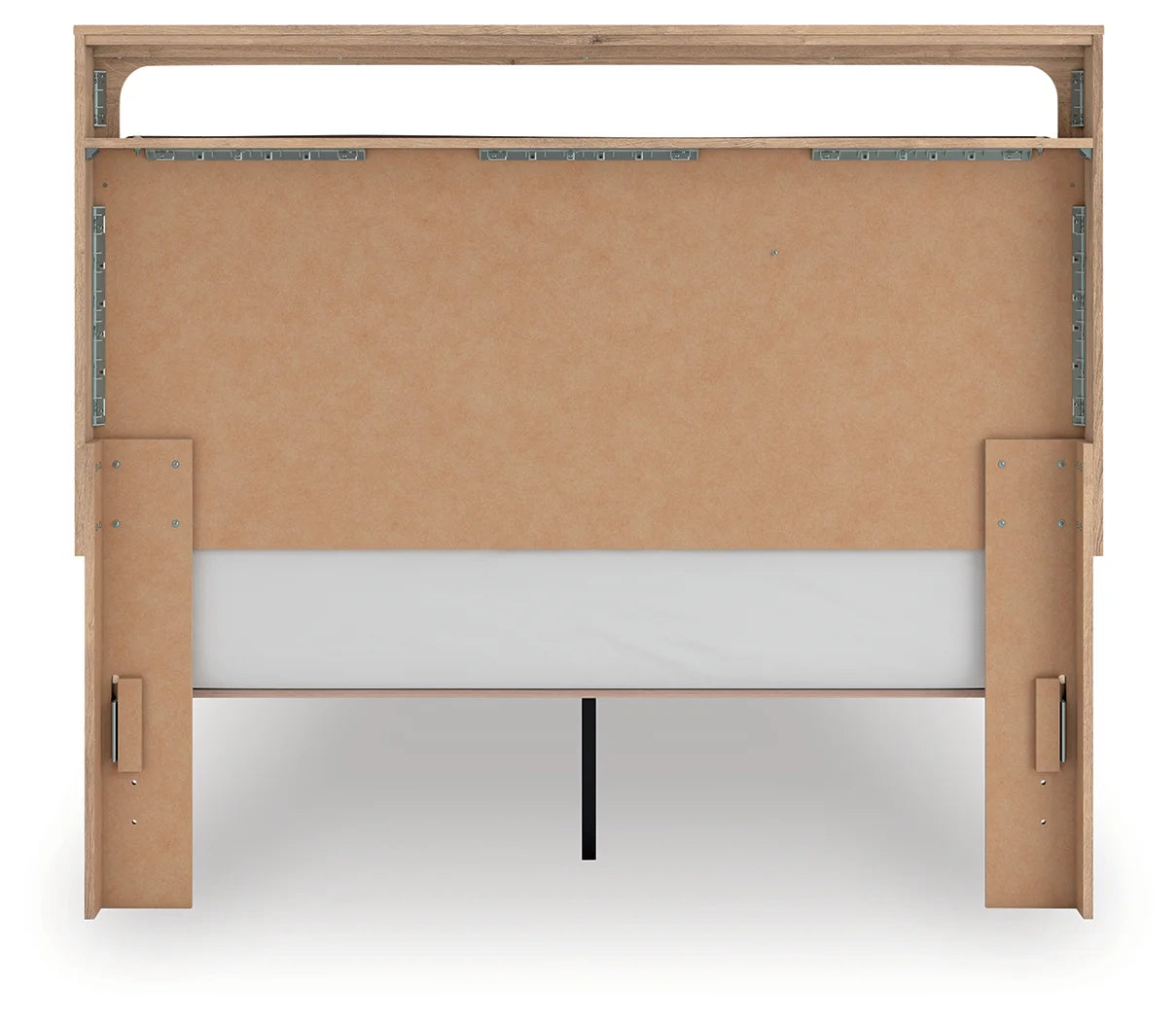 Kinlanni - Queen Upholstered Platform Bed - Tan