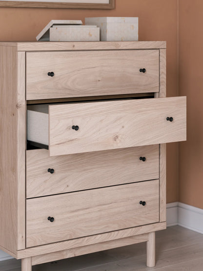 Arloster - Tan - Four Drawer Chest