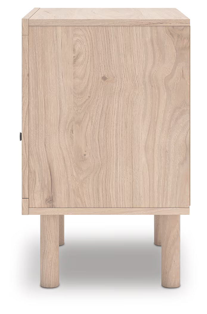 Arloster - Tan - One Drawer Night Stand
