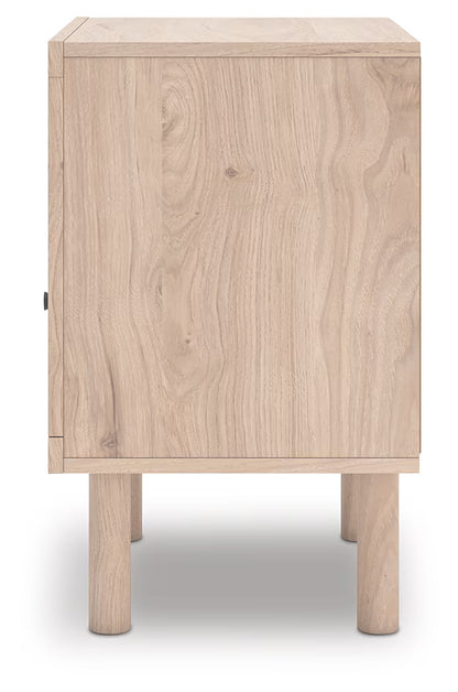 Arloster - Tan - One Drawer Night Stand