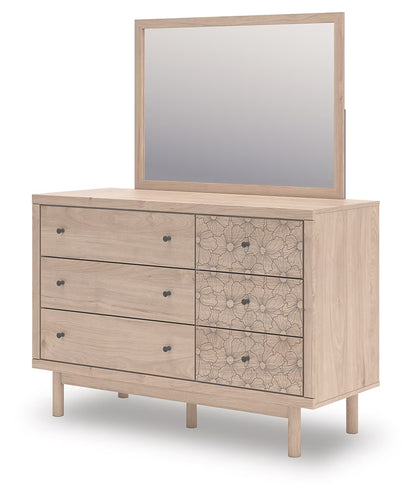 Arloster - Tan - Dresser And Mirror