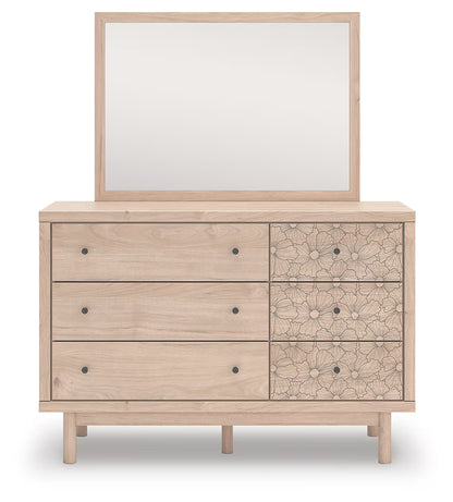 Arloster - Tan - Dresser And Mirror