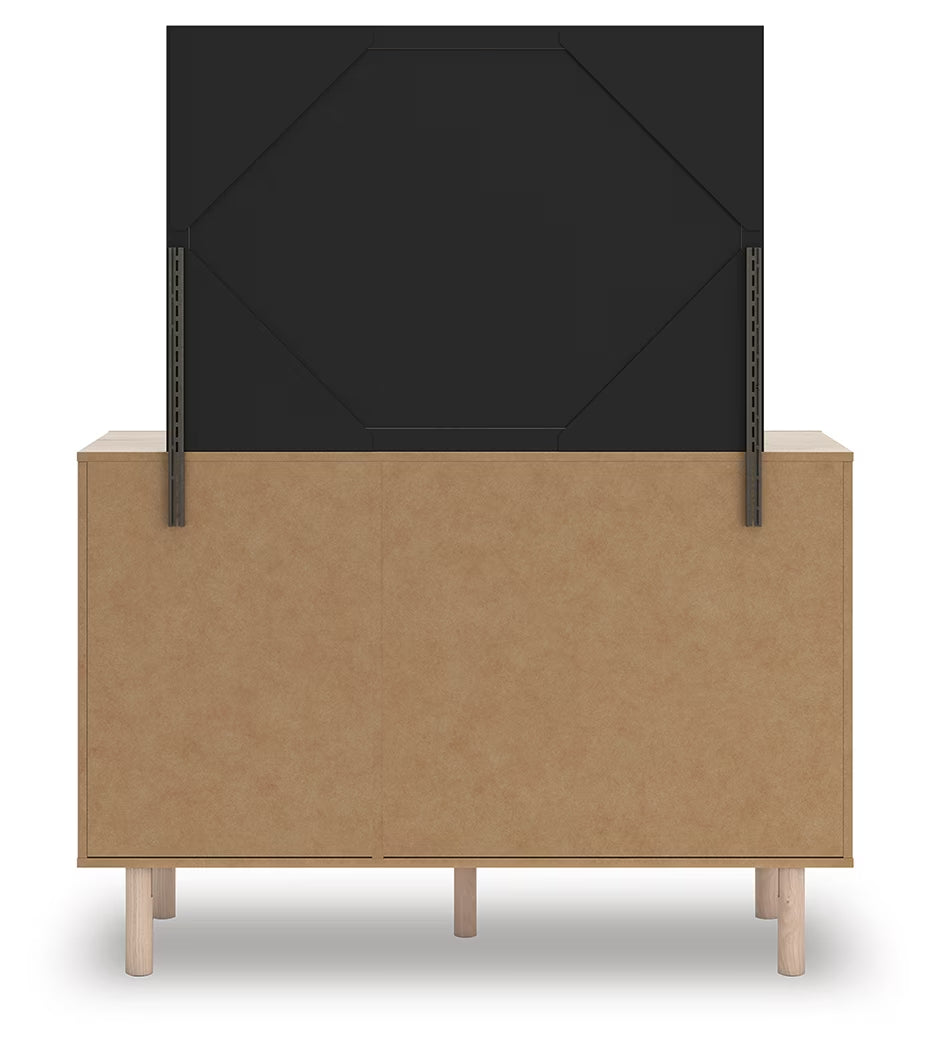 Arloster - Tan - Dresser And Mirror