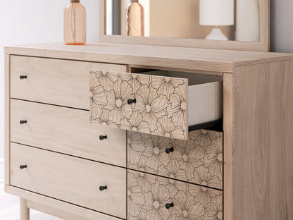 Arloster - Tan - Dresser And Mirror
