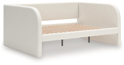 Arloster - Tan / White - Full Upholstered Day Bed