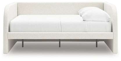 Arloster - Tan / White - Full Upholstered Day Bed