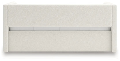 Arloster - Tan / White - Full Upholstered Day Bed