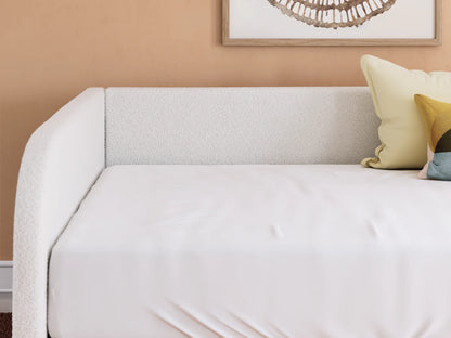 Arloster - Tan / White - Full Upholstered Day Bed