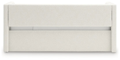 Arloster - Tan / White - Twin Upholstered Day Bed