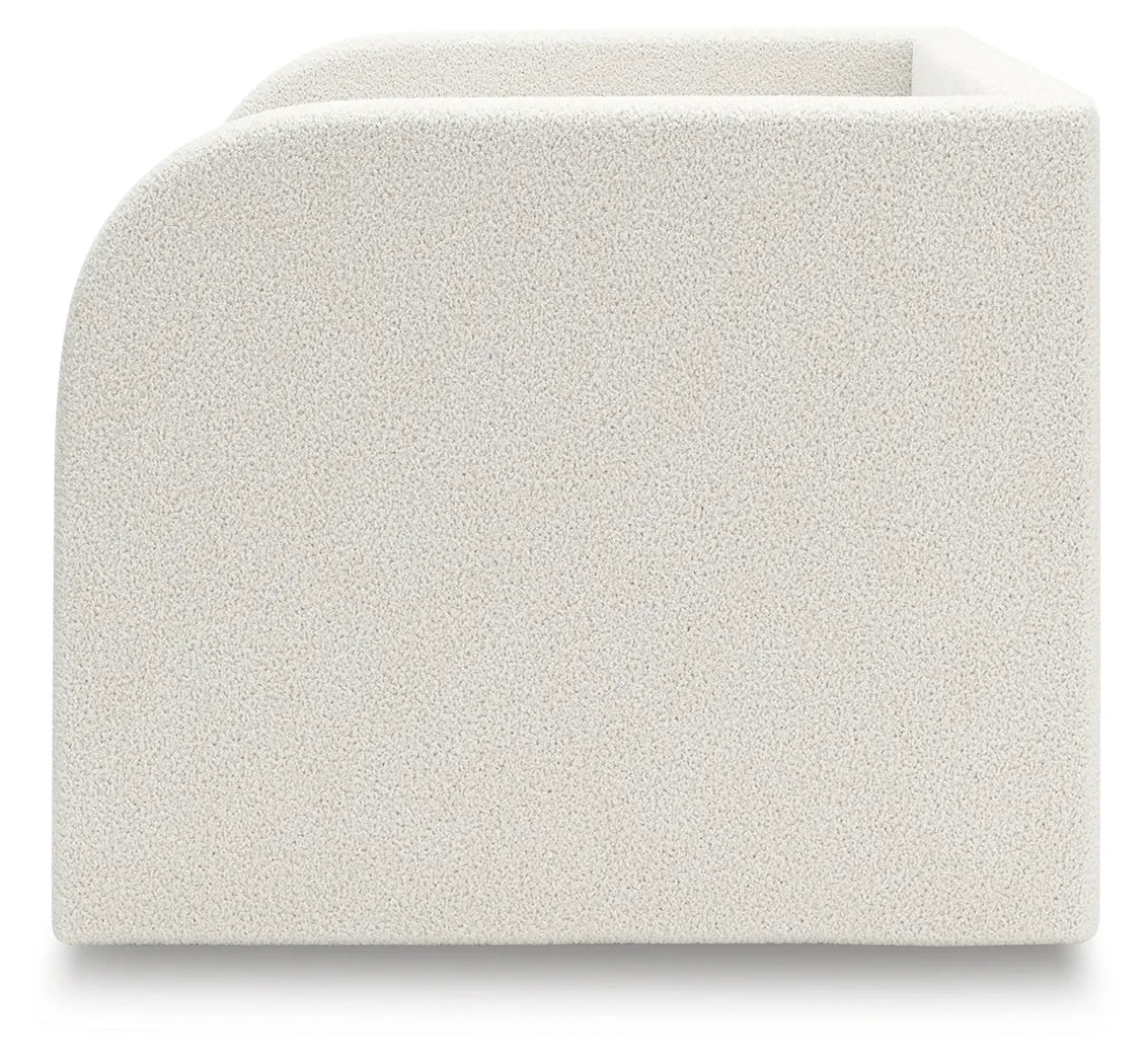 Arloster - Tan / White - Twin Upholstered Day Bed
