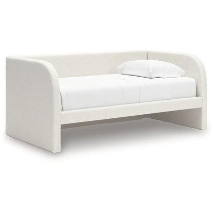 Arloster - Tan / White - Twin Upholstered Day Bed