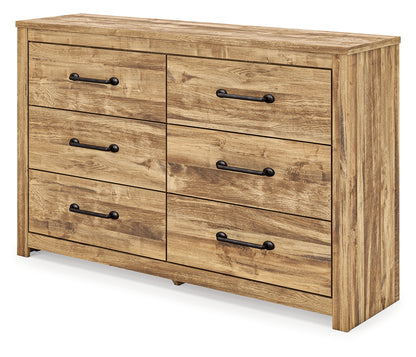 Maystonna - Brown - Six Drawer Dresser