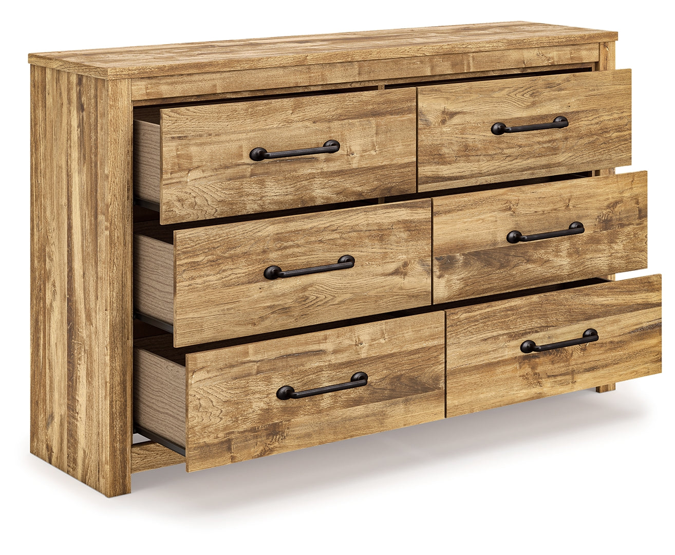 Maystonna - Brown - Six Drawer Dresser