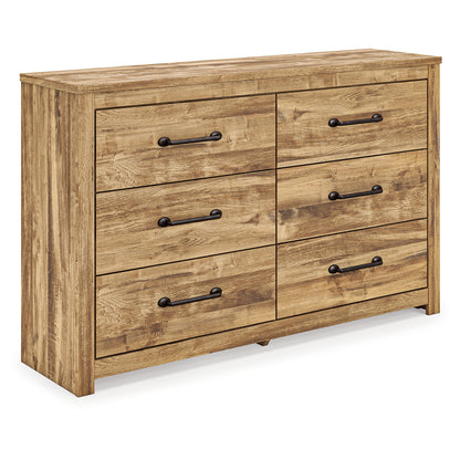 Maystonna - Brown - Six Drawer Dresser