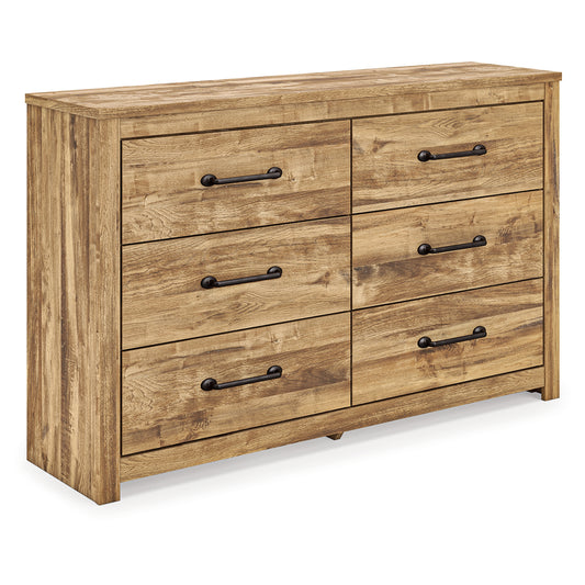 Maystonna - Brown - Six Drawer Dresser