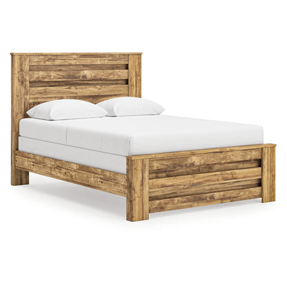 Maystonna - Queen Panel Bed - Brown
