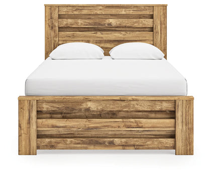 Maystonna - Queen Panel Bed - Brown