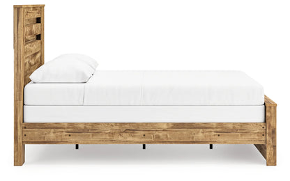 Maystonna - Queen Panel Bed - Brown