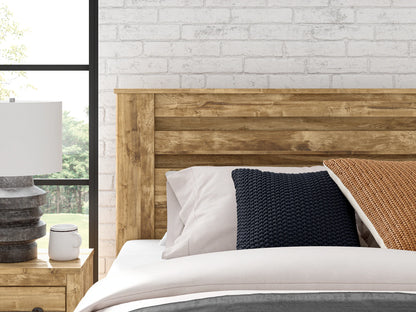 Maystonna - Queen Panel Bed - Brown