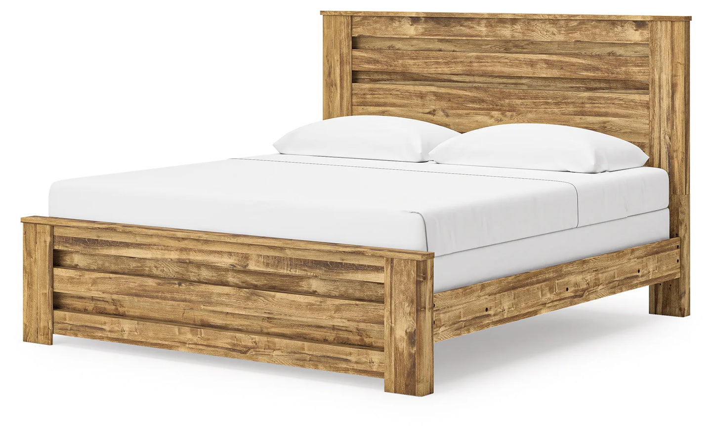 Maystonna - King Panel Bed - Brown
