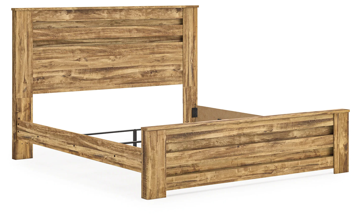 Maystonna - King Panel Bed - Brown
