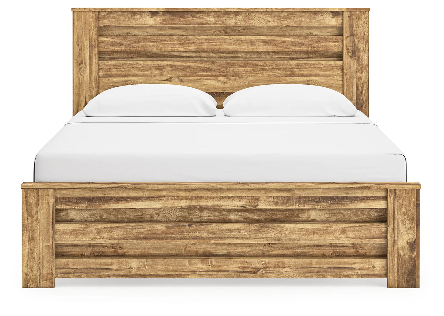 Maystonna - King Panel Bed - Brown
