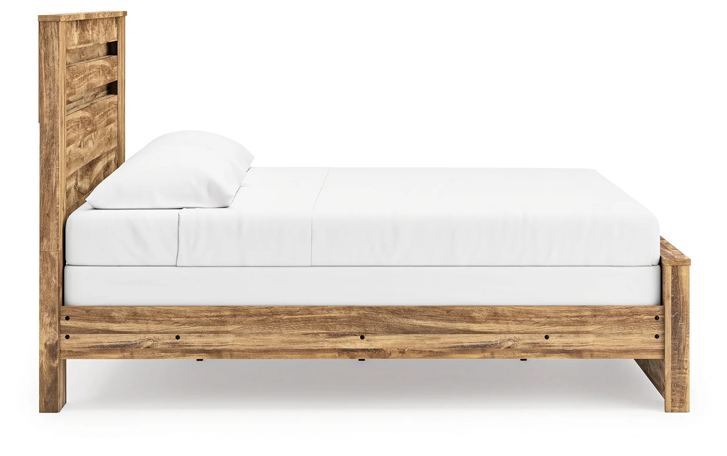 Maystonna - King Panel Bed - Brown