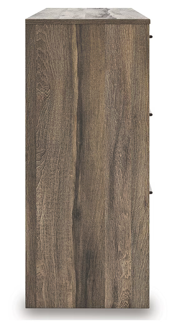 Elbrim - Brown - Six Drawer Dresser