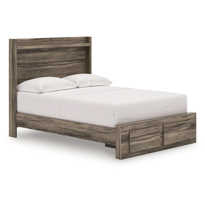 Elbrim - Full Panel Storage Bed - Brown