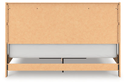 Elbrim - King Panel Storage Bed - Brown
