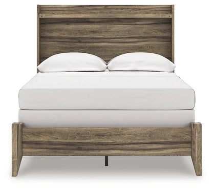Elbrim - Brown - Full Panel Bed