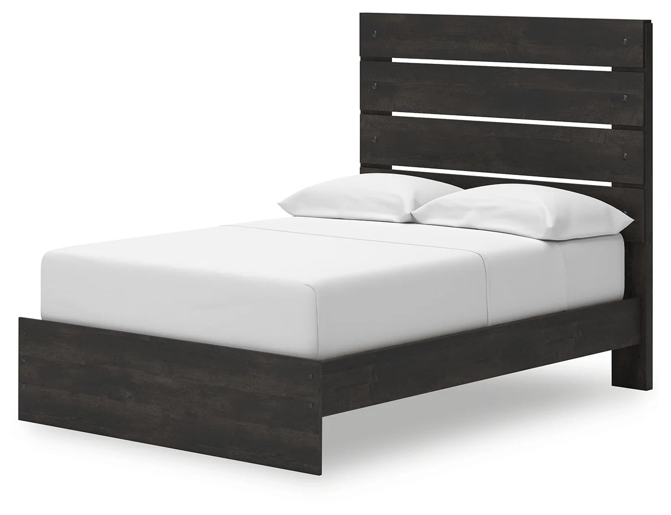 Hollivern - Full Panel Storage Bed - Dark Gray