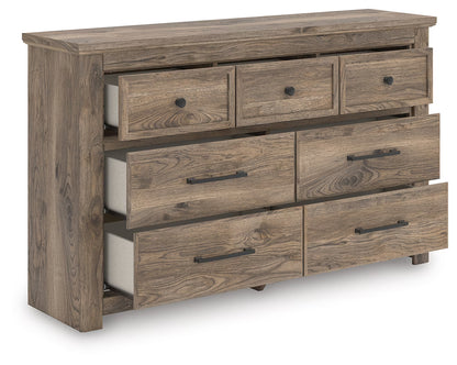 Rusticott - Brown - Seven Drawer Dresser