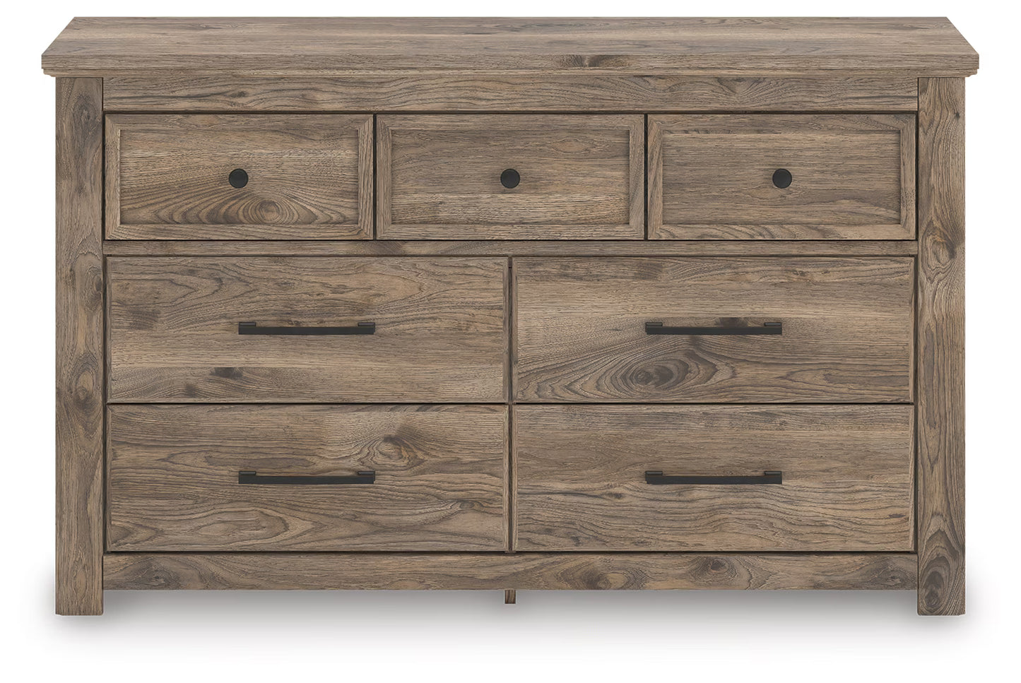 Rusticott - Brown - Seven Drawer Dresser