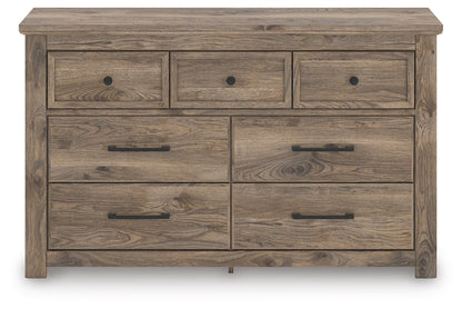 Rusticott - Brown - Seven Drawer Dresser