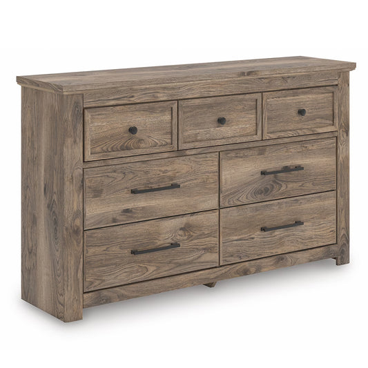 Rusticott - Brown - Seven Drawer Dresser
