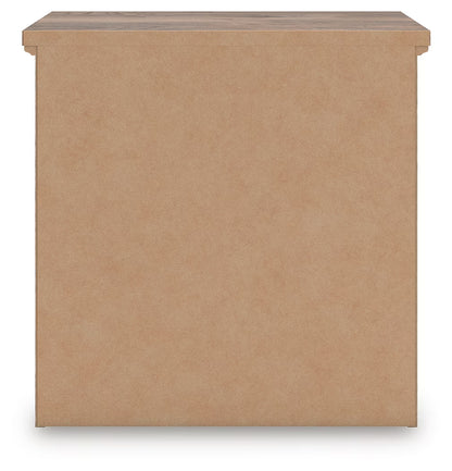 Rusticott - Brown - Two Drawer Night Stand