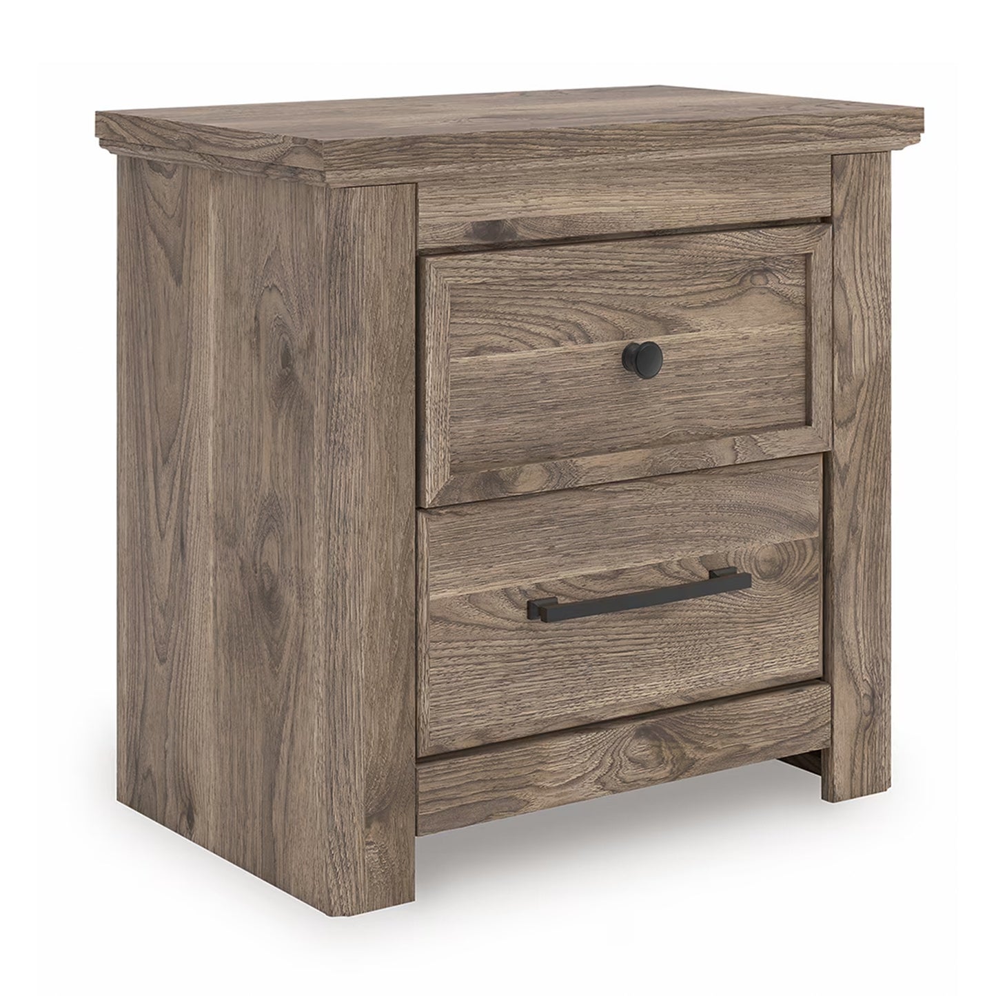 Rusticott - Brown - Two Drawer Night Stand