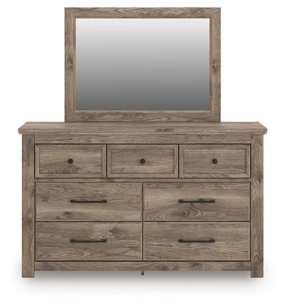 Rusticott - Brown - Dresser And Mirror