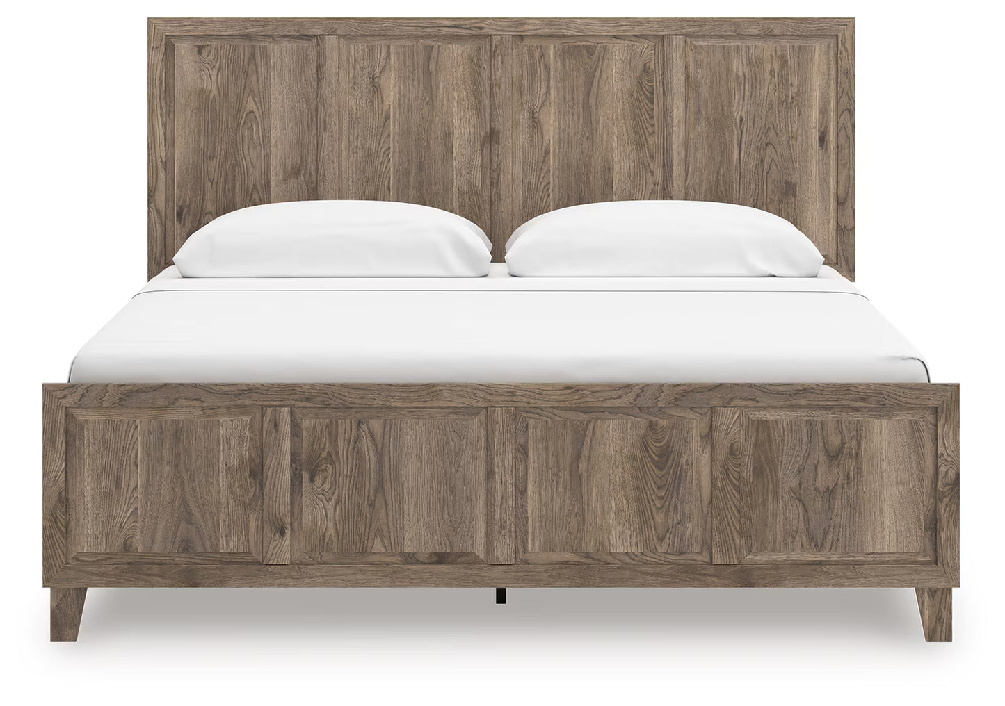 Rusticott - Brown - King Panel Bed