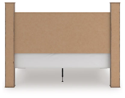 Rusticott - Brown - King Poster Bed