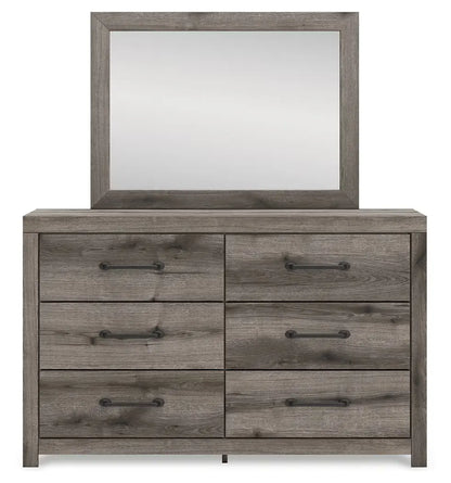 Graystorm - Brown Gray - Dresser And Mirror