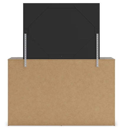 Graystorm - Brown Gray - Dresser And Mirror