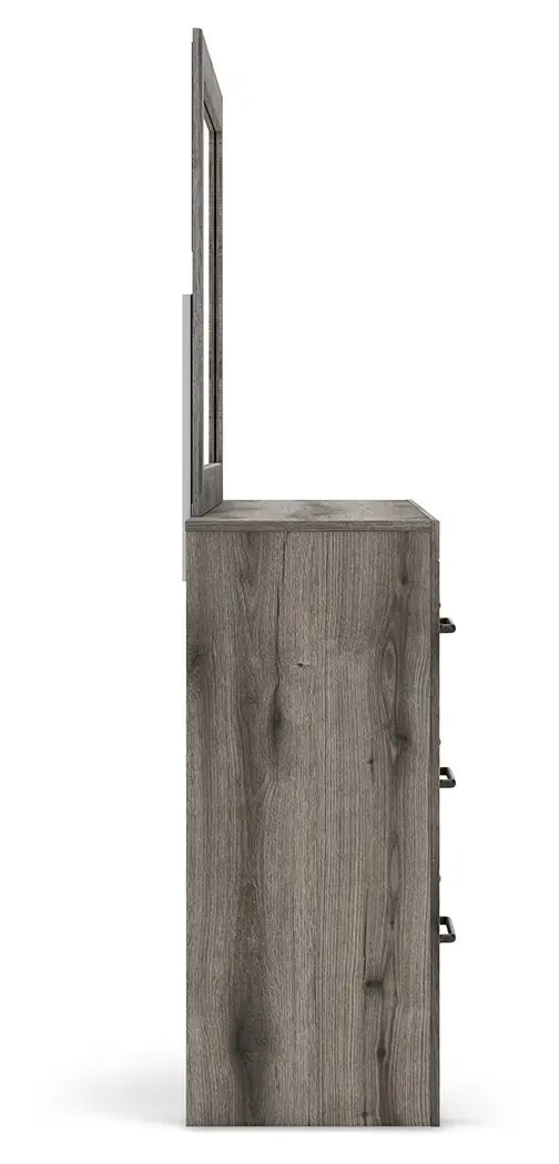 Graystorm - Brown Gray - Dresser And Mirror