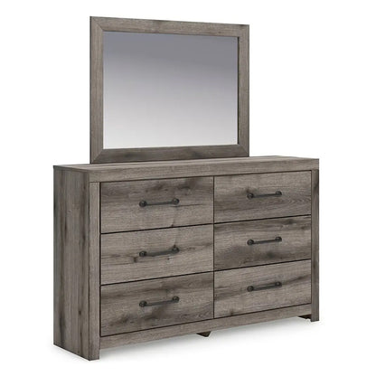 Graystorm - Brown Gray - Dresser And Mirror